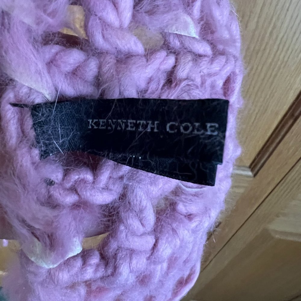 Kenneth Cole Rabbits Fur Scarf - Picture 2 of 3